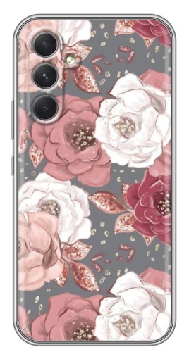 Чехол с картинкой "Рисунок розы" для Samsung Galaxy A54