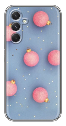 Силиконовый чехол с изображением "Розовые шары" для Samsung Galaxy A54