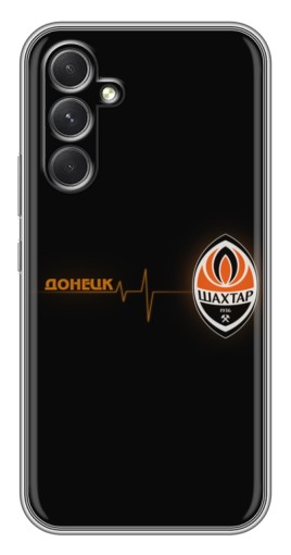 Силиконовый чехол с изображением "Шахтер в сердце" для Samsung Galaxy A54