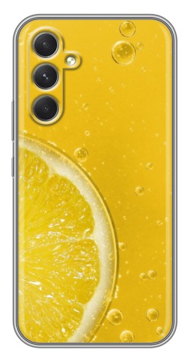 Чехол с картинкой "Сочный лимон" для Samsung Galaxy A54