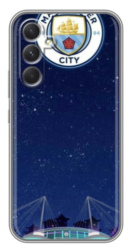Чехол с печатью "Стадион Ман Сити" для Samsung Galaxy A54