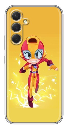 Силиконовый чехол с изображением "Ярка MAX" для Samsung Galaxy A54