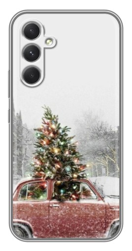 Чехол с принтом "Елка в машине" для Samsung Galaxy A54