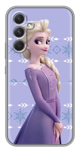 Чехол с картинкой "Ельза" для Samsung Galaxy A54