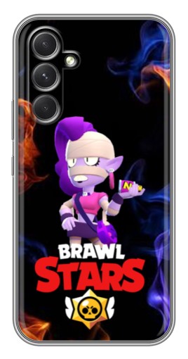 Чехол с картинкой "Емз в огне" для Samsung Galaxy A54