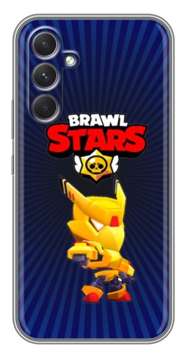 Чехол с принтом "Золотой ворон" для Samsung Galaxy A54
