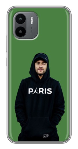 Силиконовый чехол с изображением "Неймар Paris" для Xiaomi Redmi A2