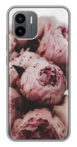 Чехол с картинкой "Нежные пионы" для Xiaomi Redmi A2