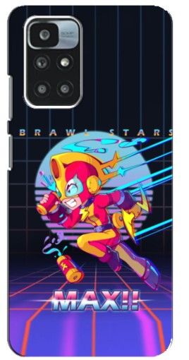 Силиконовый чехол с изображением "Brawl MAX" для Xiaomi Redmi 12