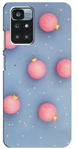 Силиконовый чехол с изображением "Розовые шары" для Xiaomi Redmi 12