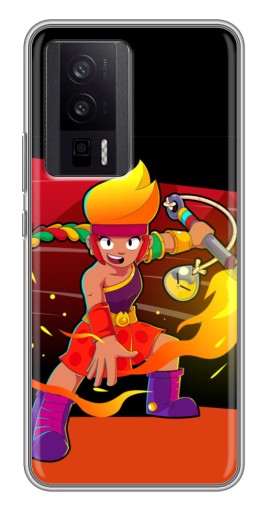 Чехол с принтом "Амбер в дуэли" для Xiaomi POCO F5 Pro