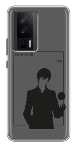 Силиконовый чехол с изображением "Death Note Кира" для Xiaomi POCO F5 Pro
