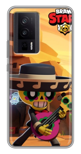 Чехол с печатью "Гитарист Poco" для Xiaomi POCO F5 Pro