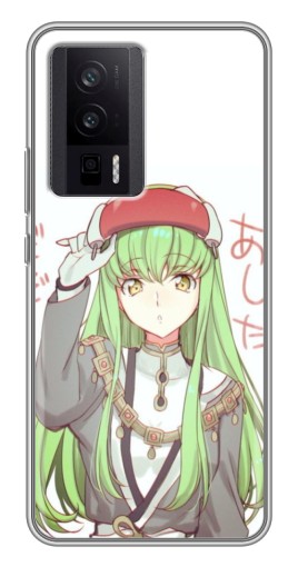 Силиконовый чехол с изображением "Курису" для Xiaomi POCO F5 Pro