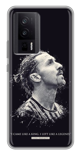 Чехол с принтом "Легенда Ибрагимович" для Xiaomi POCO F5 Pro