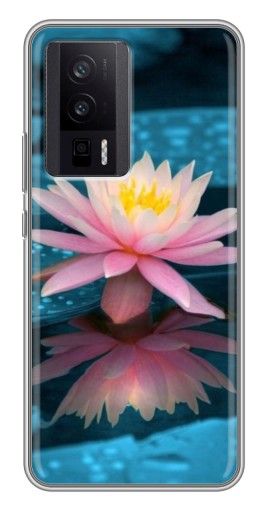 Чехол с принтом "Водяная лилия" для Xiaomi POCO F5 Pro