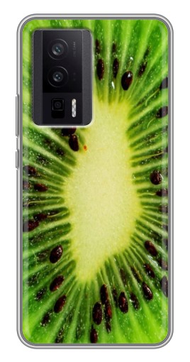 Чехол с принтом "Яркий Киви" для Xiaomi POCO F5 Pro