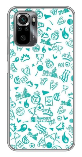 Чехол с принтом "Атрибутика Real Madrid" для Xiaomi POCO M5s