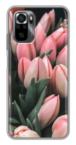 Силиконовый чехол с изображением "Букет тюльпанов" для Xiaomi POCO M5s