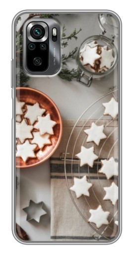 Чехол с принтом "Имбирные звездочки" для Xiaomi POCO M5s