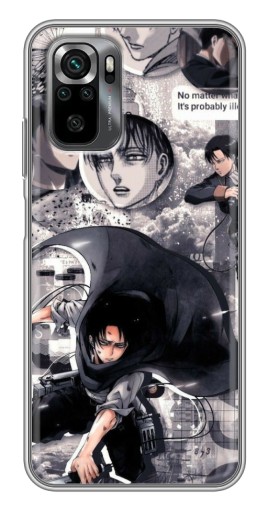 Чехол с печатью "Коллаж Леви" для Xiaomi POCO M5s