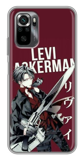 Чехол с печатью "levi Ackerman" для Xiaomi POCO M5s