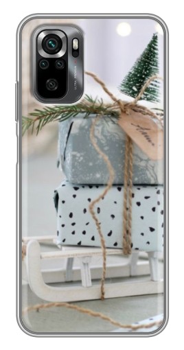 Чехол с печатью "Подарки на санках" для Xiaomi POCO M5s
