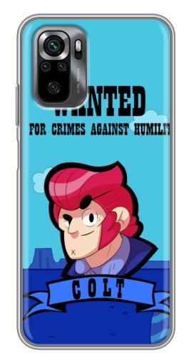 Чехол с печатью "WANTED COLT" для Xiaomi POCO M5s
