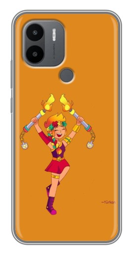Чехол с принтом "Амбер ликует" для Xiaomi Redmi A1 Plus