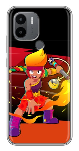 Силиконовый чехол с изображением "Амбер в дуэли" для Xiaomi Redmi A1 Plus