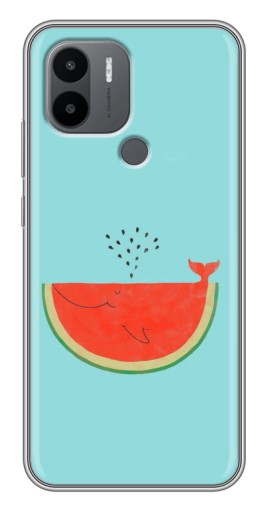 Чехол с принтом "Арбуз кит" для Xiaomi Redmi A1 Plus