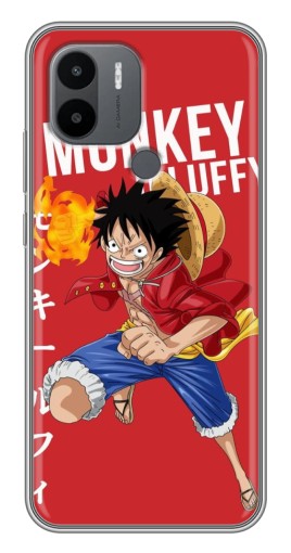 Силиконовый чехол с изображением "Атакующий D Luffy" для Xiaomi Redmi A1 Plus