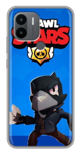 Чехол с принтом "Боевой Crow" для Xiaomi Redmi A1 Plus