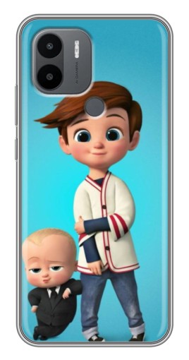 Чехол с печатью "Boss and Boy" для Xiaomi Redmi A1 Plus