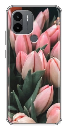 Чехол с печатью "Букет тюльпанов" для Xiaomi Redmi A1 Plus