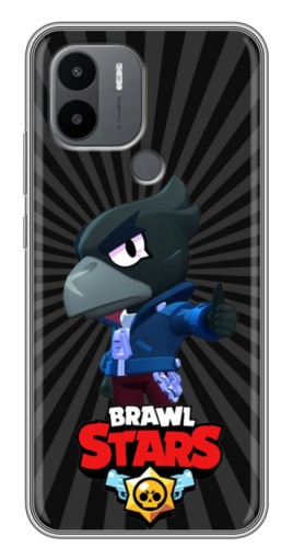 Чехол с картинкой "Crow Brawl Stars" для Xiaomi Redmi A1 Plus