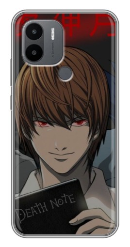 Силиконовый чехол с изображением "Death Note" для Xiaomi Redmi A1 Plus