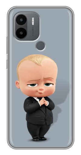 Чехол с картинкой "Деловой ребенок" для Xiaomi Redmi A1 Plus