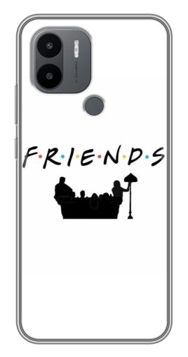 Чехол с печатью "Друзья на диване" для Xiaomi Redmi A1 Plus