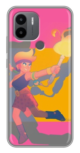Чехол с печатью "Эмбер бравл старс" для Xiaomi Redmi A1 Plus