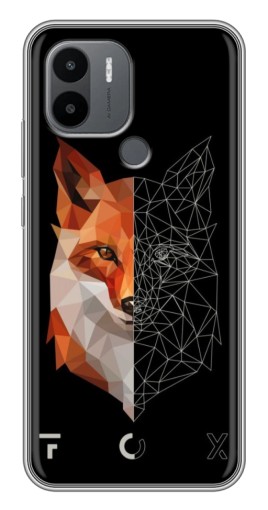 Чехол с печатью "Fox" для Xiaomi Redmi A1 Plus