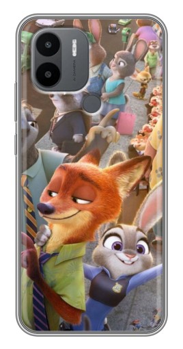 Чехол с картинкой "Герои Зверополис" для Xiaomi Redmi A1 Plus