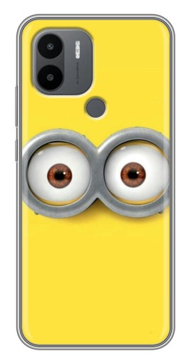 Силиконовый чехол с изображением "Глаза Боба миньона" для Xiaomi Redmi A1 Plus