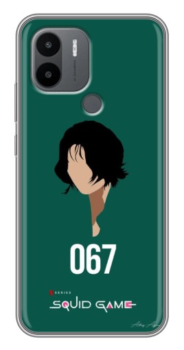 Силиконовый чехол с изображением "Игрок 067" для Xiaomi Redmi A1 Plus