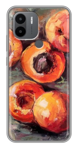 Чехол с принтом "Картина персики" для Xiaomi Redmi A1 Plus