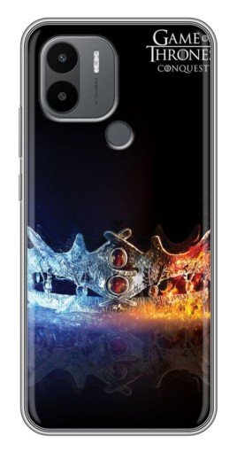 Силиконовый чехол с изображением "Корона" для Xiaomi Redmi A1 Plus