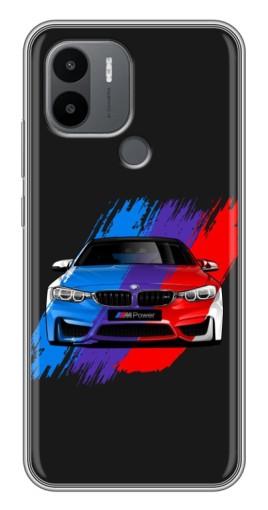 Чехол с принтом "Красочный BMW" для Xiaomi Redmi A1 Plus