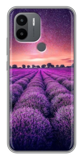 Чехол с принтом "Лавандовое поле" для Xiaomi Redmi A1 Plus