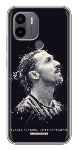 Силиконовый чехол с изображением "Легенда Ибрагимович" для Xiaomi Redmi A1 Plus