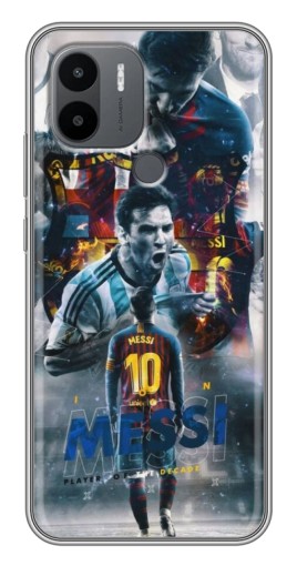 Чехол с картинкой "Легендарный Месси" для Xiaomi Redmi A1 Plus